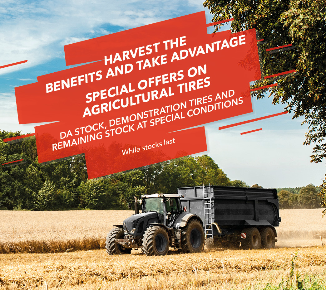Special items agricultural tires